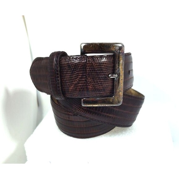 Banana Republic Accessories - Banana Republic Classics Womens 1" wide Brown Leather Belt Sz M 30  USA 26.5-31"
